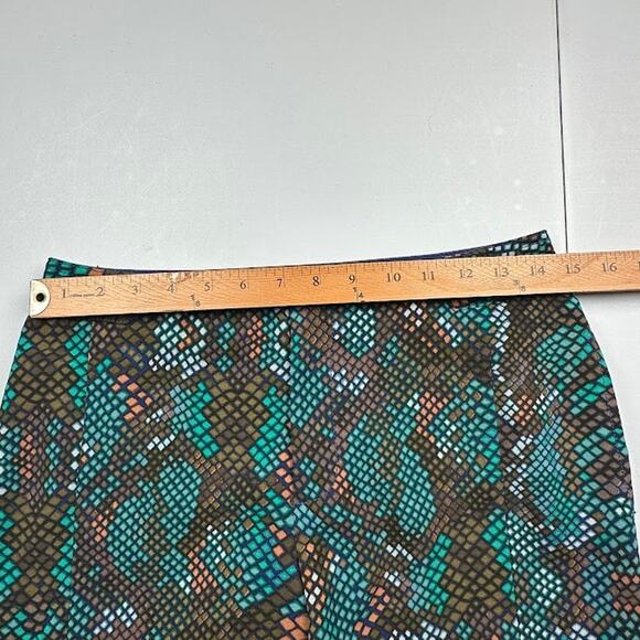 Anthropologie Pants Womens 2 Blue Essential Culotte Wide Leg Cropped Preppy - Picture 10 of 14